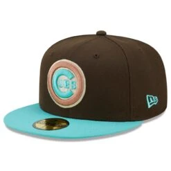 Men's Chicago Cubs New Era Brown/Mint Walnut Mint 59FIFTY Fitted Hat -NEW ERA Sales Store mint chicago cubs walnut mint 59fifty fitted hat ss5 p 4937127pv 3u pntj78n6q6p8mehx6aw1v 4tuwojyufhu55qycg0vk
