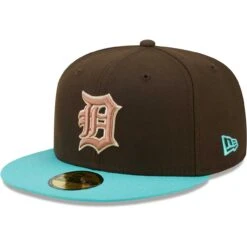 Men's Detroit Tigers New Era Brown/Mint Walnut Mint 59FIFTY Fitted Hat -NEW ERA Sales Store mint detroit tigers walnut mint 59fifty fitted hat ss5 p 4937133pv 3u 2o4gdhp8dwp2uazbint9v ra8fehk4ctlcu6puxisc