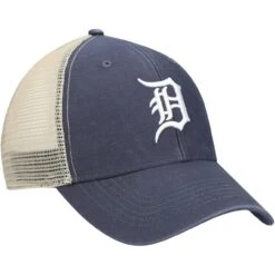 Men's Detroit Tigers '47 Navy/Natural Flagship Washed MVP Trucker Snapback Hat -NEW ERA Sales Store natural detroit tigers flagship washed mvp trucker snapback hat pi3882000 altimages ff 3882482 aea8b33577bf9568815calt3 full