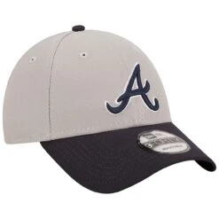 Men's Atlanta Braves New Era Gray/Navy League 9FORTY Adjustable Hat -NEW ERA Sales Store navy atlanta braves league 9forty adjustable hat ss5 p 5002441pv 3u m03b4ev04b4k9odfrrpmv foflyghdpsxbmtaln226