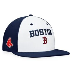Men's Boston Red Sox Fanatics Branded White/Navy Iconic Color Blocked Fitted Hat -NEW ERA Sales Store navy boston red sox iconic color blocked fitted hat ss5 p 4499324pv 3u uyq2lpkpl8ffjbsl3d4kv pdjhurvjnnvofkplyhch