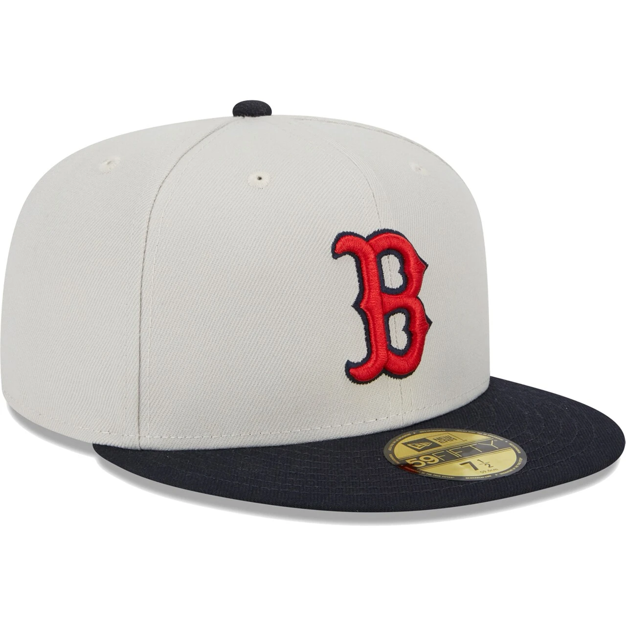 Men's Boston Red Sox New Era Gray/Navy World Class Back Patch 59FIFTY Fitted Hat 3 Men's Boston Red Sox New Era Gray/Navy World Class Back Patch 59FIFTY Fitted Hat - Image 3