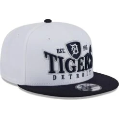 Men's Detroit Tigers New Era White/Navy Crest 9FIFTY Snapback Hat -NEW ERA Sales Store navy detroit tigers crest 9fifty snapback hat ss5 p 5001324pv 3u spbdnnylvpyntcndyvbiv ndwq7lbnbamvqbv9jbht