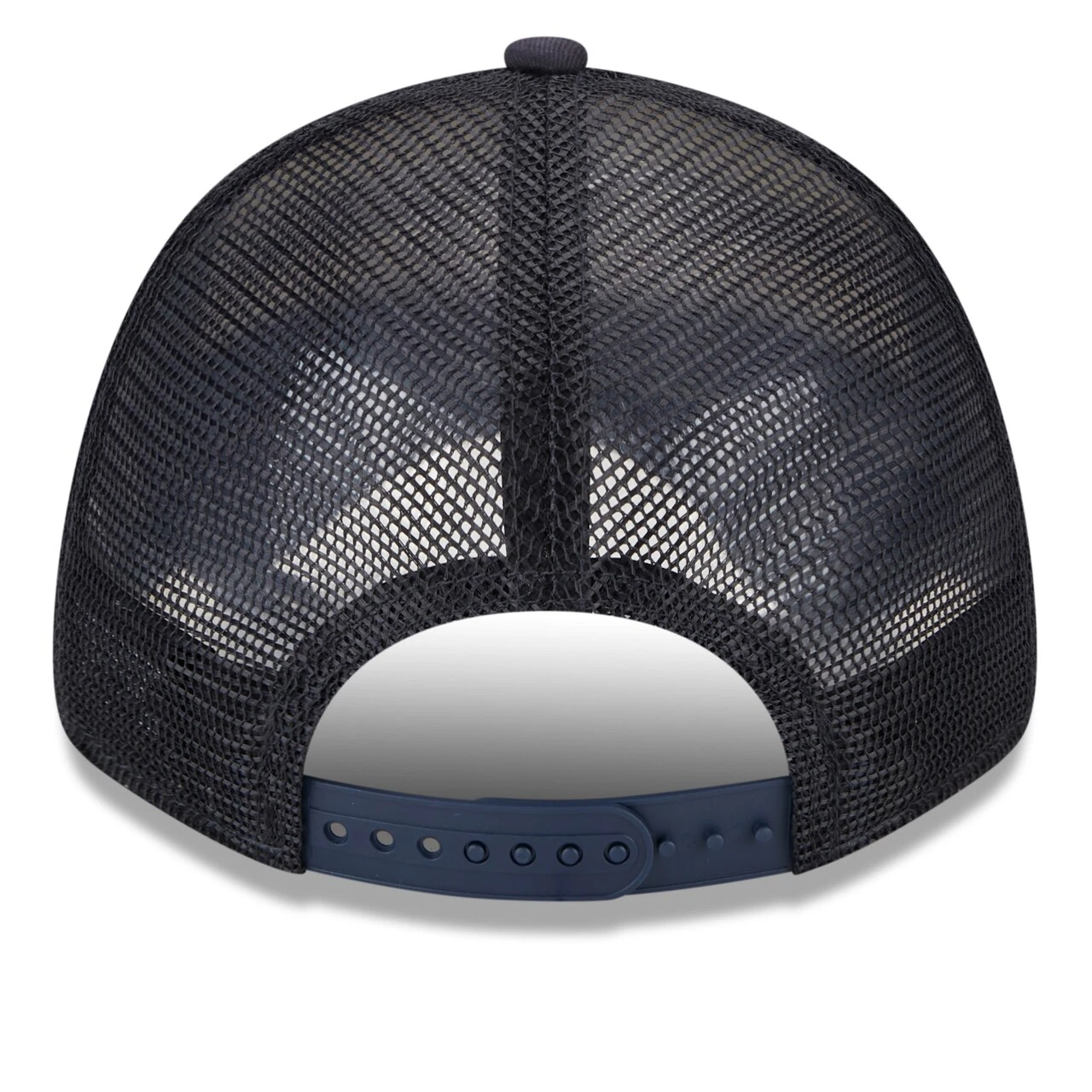 Men's Detroit Tigers New Era White/Navy Team Stripe Trucker 9FORTY Snapback Hat 4 Men's Detroit Tigers New Era White/Navy Team Stripe Trucker 9FORTY Snapback Hat - Image 4