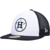 Men's Houston Astros New Era White/Navy 2023 On-Field Batting Practice 59FIFTY Fitted Hat