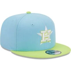 Men's Houston Astros New Era Light Blue/Neon Green Spring Basic Two-Tone 9FIFTY Snapback Hat -NEW ERA Sales Store neon green houston astros spring basic two tone 9fifty snapback hat ss5 p 5000777pv 3u kxigjve9q5rpxatibt2zv 1vdmldia4ro1pkd8eecc