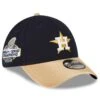 Houston Astros New Era Navy 2023 Gold Collection 39THIRTY Flex Hat