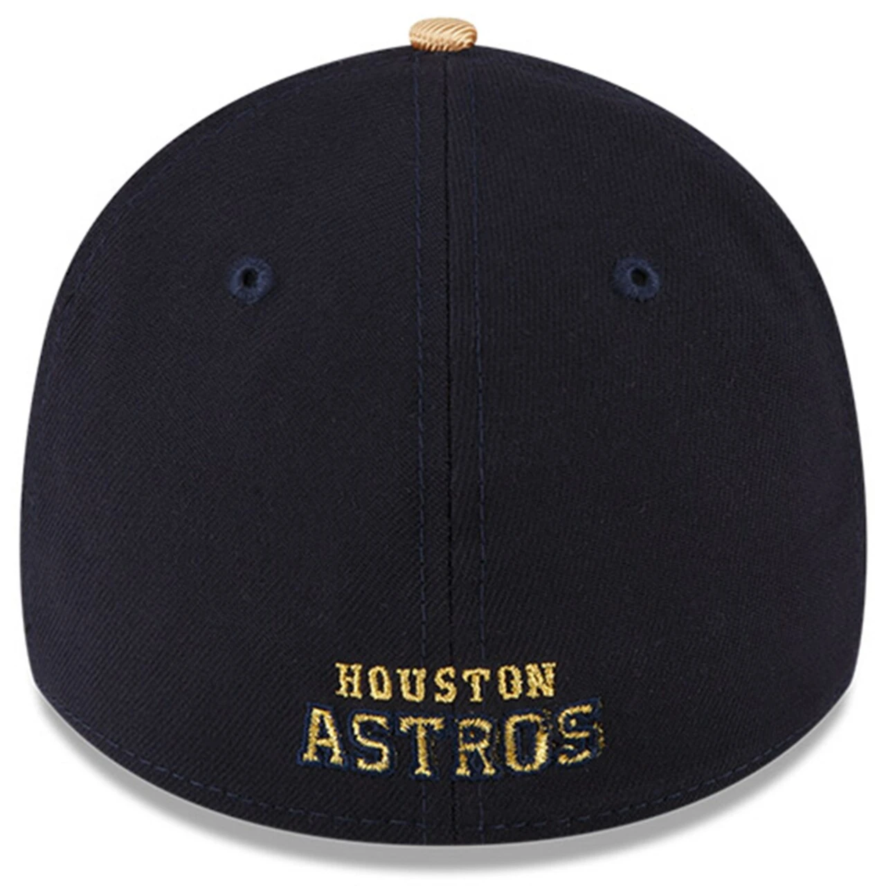 Houston Astros New Era Navy 2023 Gold Collection 39THIRTY Flex Hat 4 Houston Astros New Era Navy 2023 Gold Collection 39THIRTY Flex Hat - Image 4