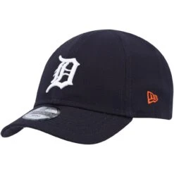 Newborn & Infant Detroit Tigers New Era Navy My First 9TWENTY Stretch Fit Hat