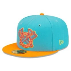 Men's Atlanta Braves New Era Blue/Orange Vice Highlighter 59FIFTY Fitted Hat -NEW ERA Sales Store orange atlanta braves vice highlighter 59fifty fitted hat ss5 p 4793683pv 3u i0vxyxmgs406negzoagav uvz5vbgapbbdpgbgcvrl
