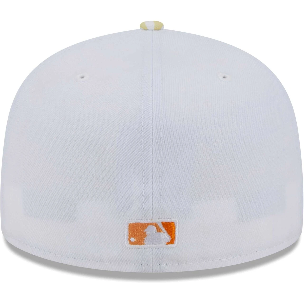 Men's Boston Red Sox New Era White/Orange Flamingo 59FIFTY Fitted Hat 4 Men's Boston Red Sox New Era White/Orange Flamingo 59FIFTY Fitted Hat - Image 4