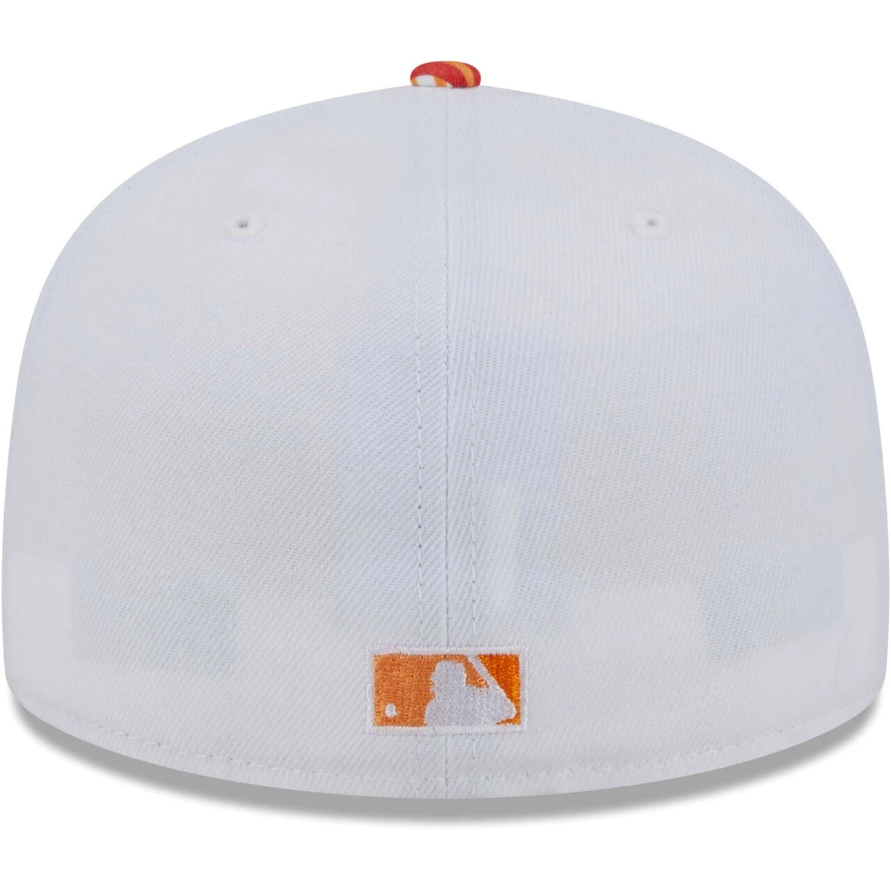 Men's Chicago Cubs New Era White/Orange Flamingo 59FIFTY Fitted Hat 4 Men's Chicago Cubs New Era White/Orange Flamingo 59FIFTY Fitted Hat - Image 4