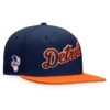 Men's Detroit Tigers Fanatics Branded Navy/Orange Fundamental Two-Tone Fitted Hat