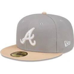 Men's Atlanta Braves New Era Gray/Peach Purple Undervisor 59FIFTY Fitted Hat -NEW ERA Sales Store peach atlanta braves purple undervisor 59fifty fitted hat pi4596000 altimages ff 4596798 b388da23fe0671c6c800alt3 full