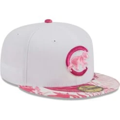 Men's Chicago Cubs New Era White/Pink Flamingo 59FIFTY Fitted Hat -NEW ERA Sales Store pink chicago cubs flamingo 59fifty fitted hat ss5 p 200016098pv 3u 6tsjpml3ss9e2koc930ov epidr6qcqyl1zsx4eeea