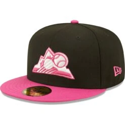 Men's Colorado Rockies New Era Black/Pink 1995 Coors Field Passion 59FIFTY Fitted Hat 6 Men's Colorado Rockies New Era Black/Pink 1995 Coors Field Passion 59FIFTY Fitted Hat -NEW ERA Sales Store pink colorado rockies 1995 coors field passion 59fifty fitted hat ss5 p 4789334pv 3u 4og9qexmix2v7j18pjzov bx80cf8dqkclpemo3dyl