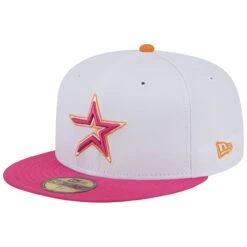 Men's Houston Astros New Era White/Pink 40th Team Anniversary 59FIFTY Fitted Hat -NEW ERA Sales Store pink houston astros 40th team anniversary 59fifty fitted hat ss5 p 200016069pv 3u bsb34qbahhr1elulsbpov vszu2broli7a8doa77dw