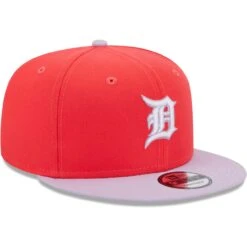 Men's Detroit Tigers New Era Red/Purple Spring Basic Two-Tone 9FIFTY Snapback Hat -NEW ERA Sales Store purple detroit tigers spring basic two tone 9fifty snapback hat ss5 p 5000775pv 3u mibh8btjxvuqbua3ry6tv arkuqgslqbcljhlm5ees