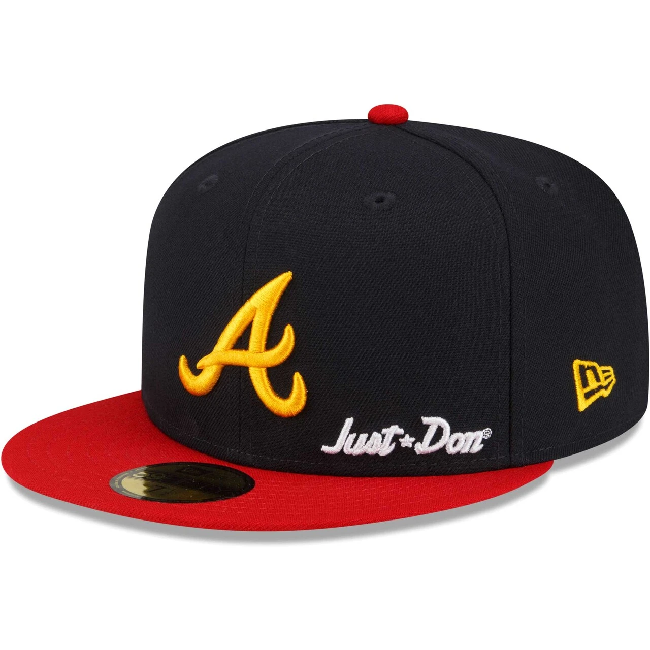 Men's Atlanta Braves New Era X Just Don Navy/Red 2000 MLB All-Star Game 59FIFTY Fitted Hat 3 Men's Atlanta Braves New Era X Just Don Navy/Red 2000 MLB All-Star Game 59FIFTY Fitted Hat - Image 3