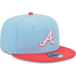 Men's Atlanta Braves New Era Light Blue/Red Spring Basic Two-Tone 9FIFTY Snapback Hat -NEW ERA Sales Store red atlanta braves spring basic two tone 9fifty snapback hat ss5 p 5000745pv 3u qdd6oj8ghwlzs3aeskxrv 3visyzsqm5tqtpdzfm4j