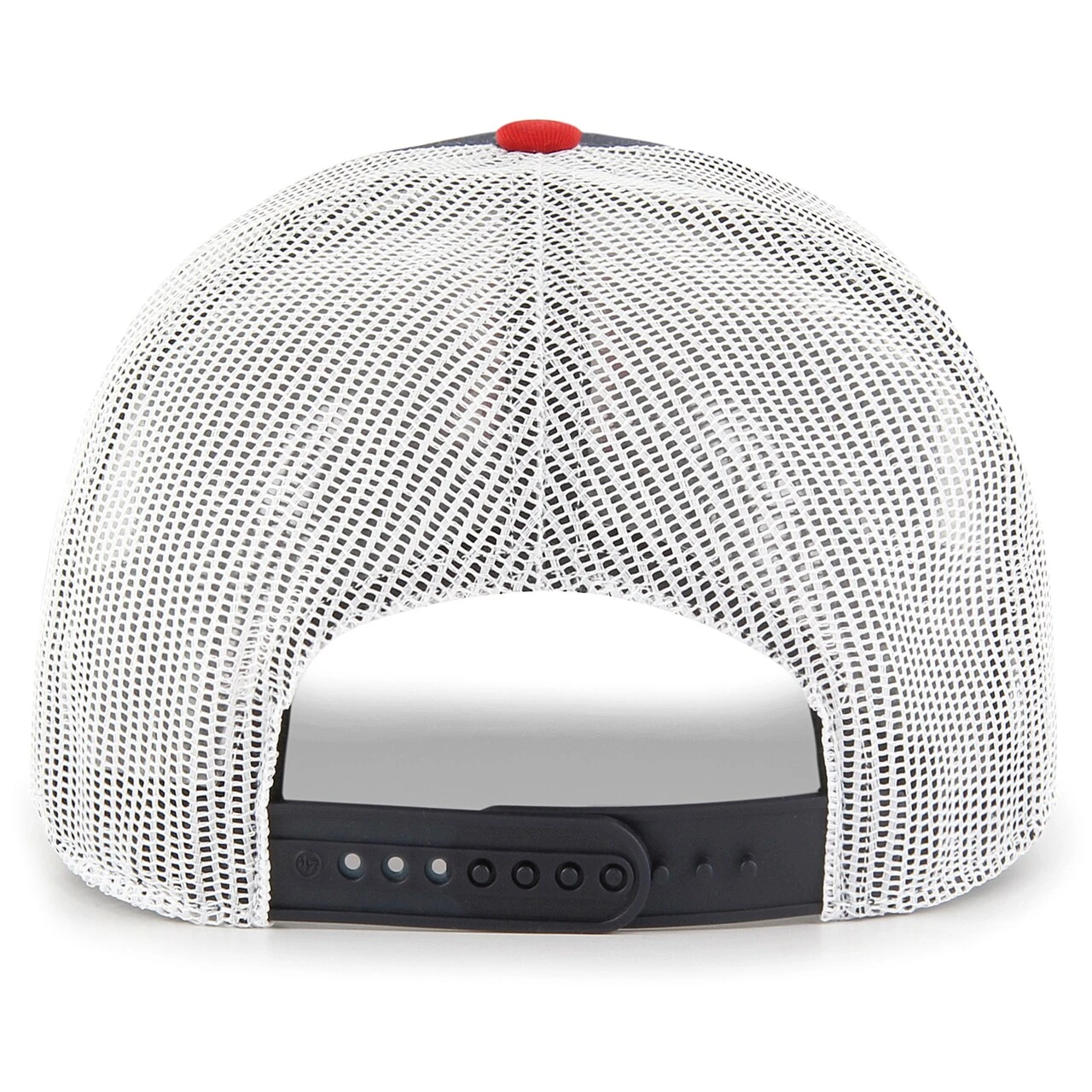 Men's Boston Red Sox '47 Navy/Red Sidenote Trucker Snapback Hat 3 Men's Boston Red Sox '47 Navy/Red Sidenote Trucker Snapback Hat - Image 3