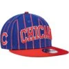 Men's Chicago Cubs New Era Royal/Red City Arch 9FIFTY Snapback Hat