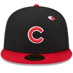 Men's Chicago Cubs New Era Black/Red Heart Eyes 59FIFTY Fitted Hat -NEW ERA Sales Store red chicago cubs heart eyes 59fifty fitted hat ss5 p 200000329pv 2u zrg1b0ptc1bhmigln7bbv 1zc4nxfpuglfnmcftkej
