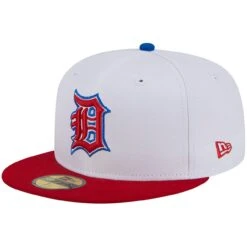 Men's Detroit Tigers New Era White/Red Undervisor 59FIFTY Fitted Hat -NEW ERA Sales Store red detroit tigers undervisor 59fifty fitted hat ss5 p 200016038pv 3u t8s2f2vqhs1utg3wqltkv jjgoby3hwypnsedrk93v