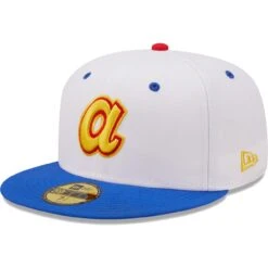 Men's Atlanta Braves New Era White/Royal 150th Anniversary Cherry Lolli 59FIFTY Fitted Hat -NEW ERA Sales Store royal atlanta braves 150th anniversary cherry lolli 59fifty fitted hat ss5 p 4773644pv 3u 3oz5tixfsuvbzib6pbinv mspgy6xaafyipvmf2rx1