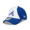 Men's Atlanta Braves New Era White/Royal 2023 City Connect 39THIRTY Flex Fit Hat