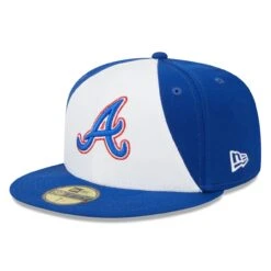 Men's Atlanta Braves New Era White/Royal 2023 City Connect 59FIFTY Fitted Hat