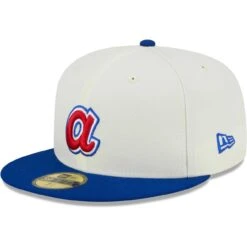Men's Atlanta Braves New Era Stone/Royal Retro 59FIFTY Fitted Hat -NEW ERA Sales Store royal atlanta braves retro 59fifty fitted hat ss5 p 4999766pv 3u ox2v0avwxuw6knxbhi0kv pakw5eth5qgqckgon7le