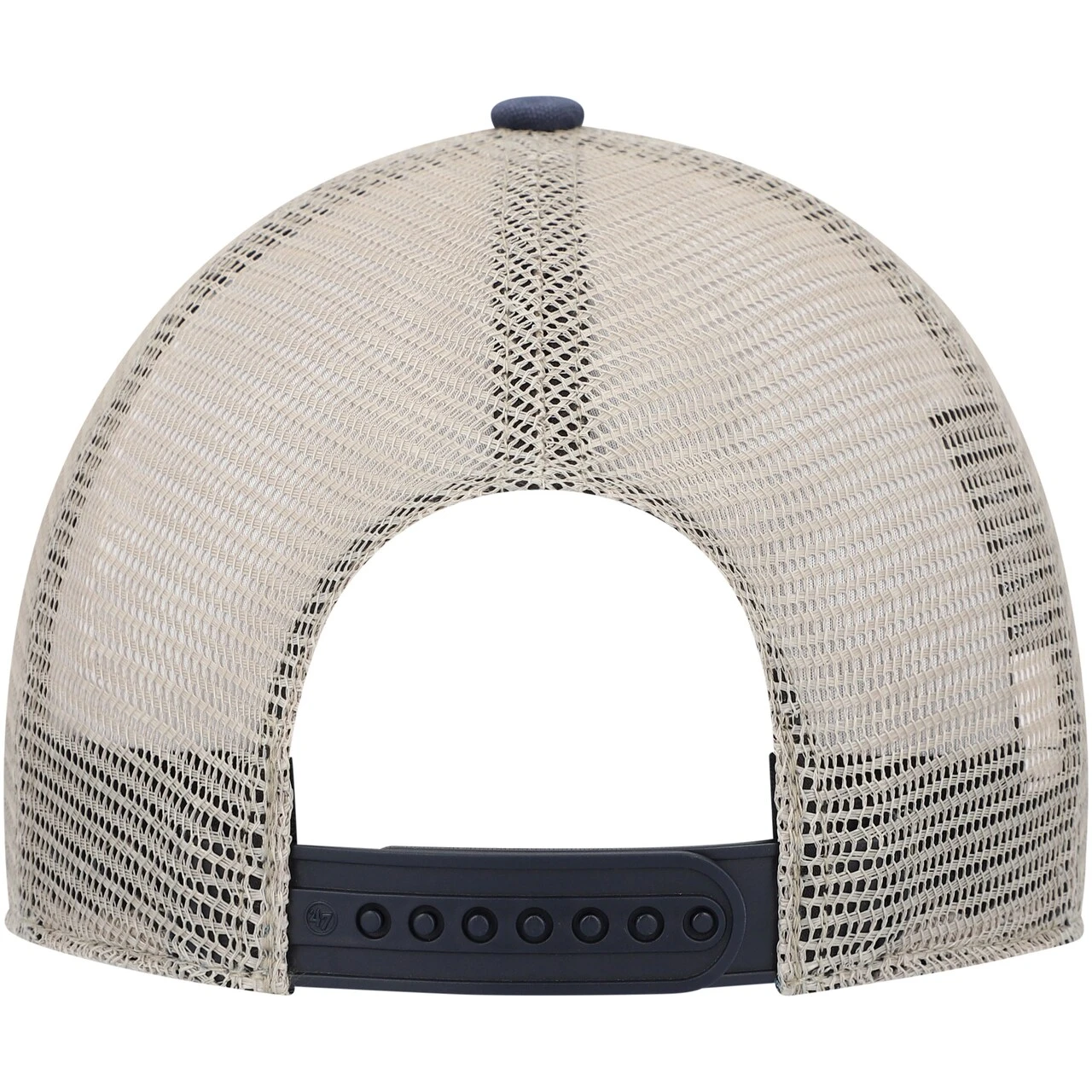 Men's Detroit Tigers '47 Navy/Tan Four Stroke Clean Up Trucker Snapback Hat 4 Men's Detroit Tigers '47 Navy/Tan Four Stroke Clean Up Trucker Snapback Hat - Image 4