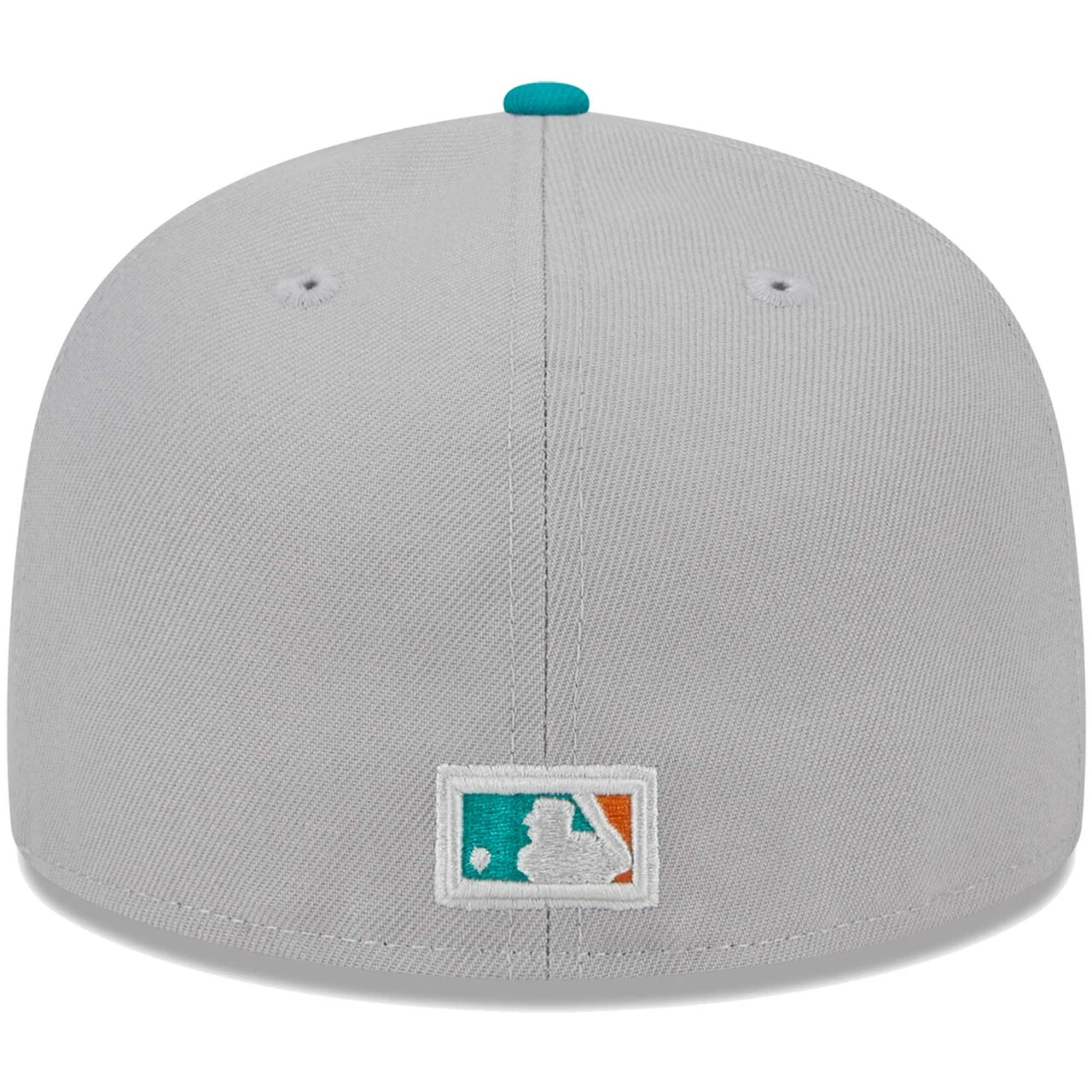 Men's Detroit Tigers New Era Gray/Teal 59FIFTY Fitted Hat 4 Men's Detroit Tigers New Era Gray/Teal 59FIFTY Fitted Hat - Image 4
