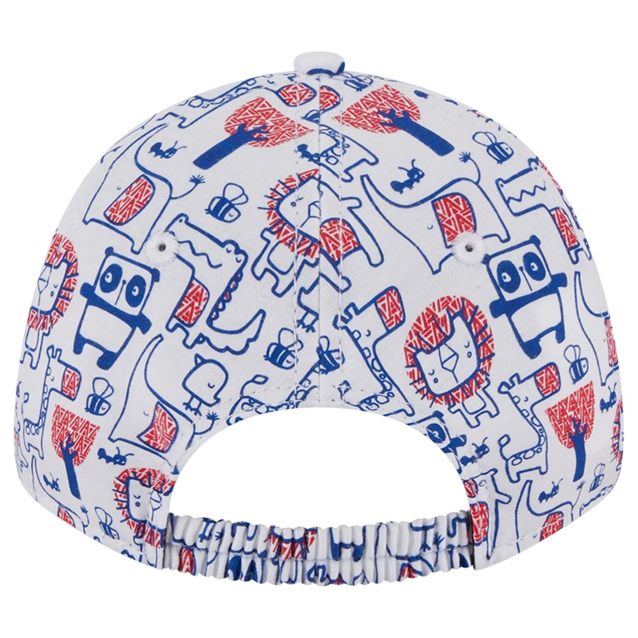 Toddler Chicago Cubs New Era White Pattern 9FORTY Flex Hat 4 Toddler Chicago Cubs New Era White Pattern 9FORTY Flex Hat - Image 4
