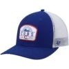 Men's Chicago Cubs '47 Royal/White 2022 Spring Training Panorama Trucker Snapback Hat