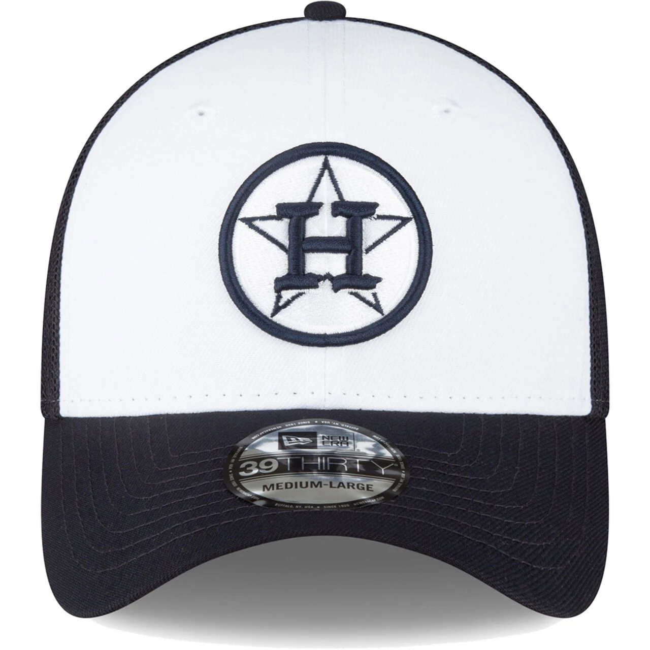 Men's Houston Astros New Era Navy/White 2023 On-Field Batting Practice 39THIRTY Flex Hat 2 Men's Houston Astros New Era Navy/White 2023 On-Field Batting Practice 39THIRTY Flex Hat - Image 2