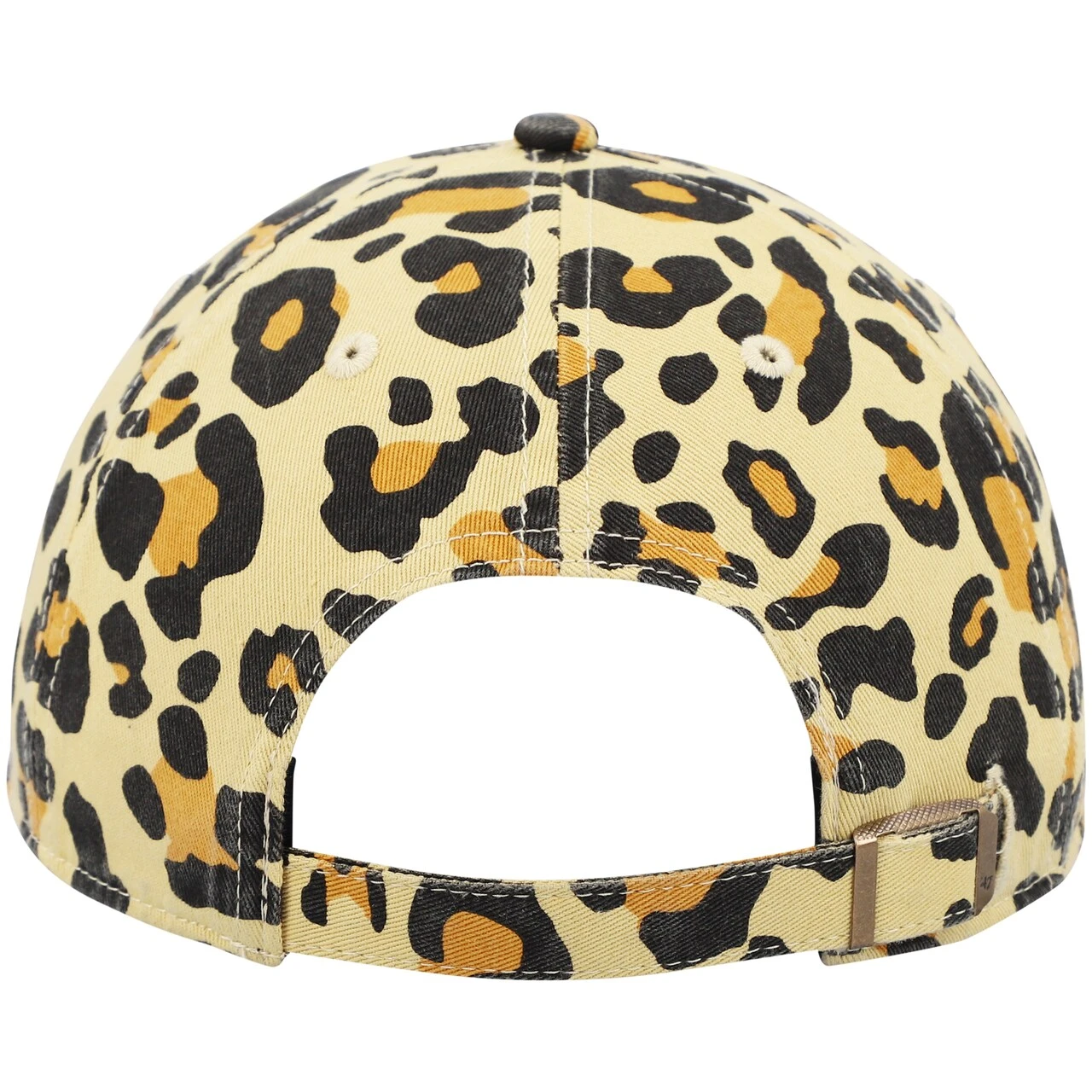 Women's Boston Red Sox '47 Tan Bagheera Cheetah Clean Up Adjustable Hat 4 Women's Boston Red Sox '47 Tan Bagheera Cheetah Clean Up Adjustable Hat - Image 4