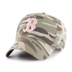 Women's Boston Red Sox '47 Camo Miata Clean Up Adjustable Hat