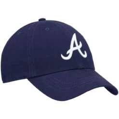 Women's Atlanta Braves '47 Navy Team Miata Clean Up Adjustable Hat -NEW ERA Sales Store womens 47 navy atlanta braves team miata clean up adjustable hat pi3799000 altimages ff 3799017 c158696dd420cc6d6c15alt3 full