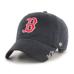 Women's Boston Red Sox '47 Navy Team Miata Clean Up Adjustable Hat