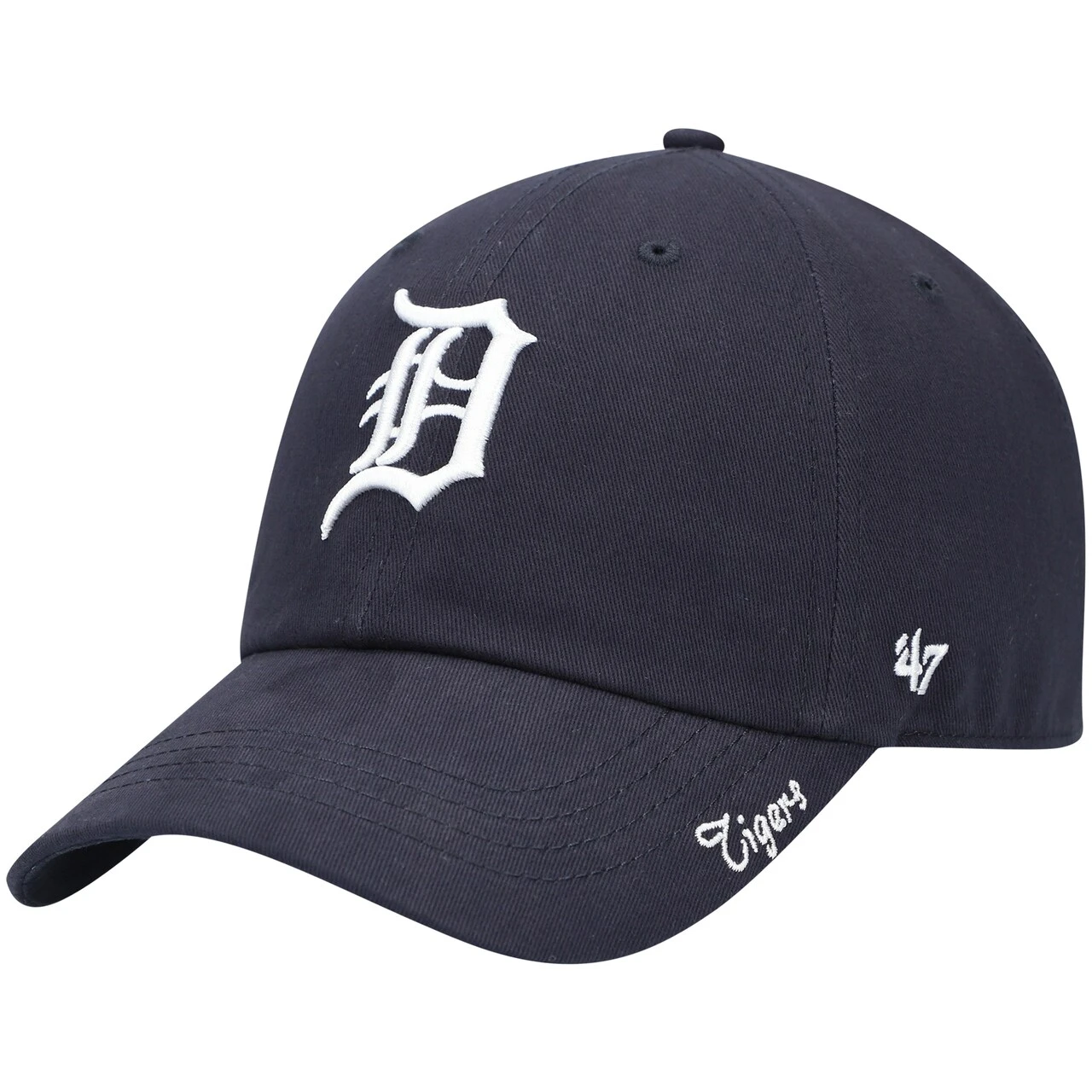 Women's Detroit Tigers '47 Navy Team Miata Clean Up Adjustable Hat 1 Women's Detroit Tigers '47 Navy Team Miata Clean Up Adjustable Hat