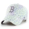 Women's Boston Red Sox '47 Purple Cosmic Clean Up Adjustable Hat