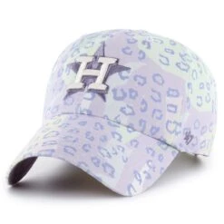 Women's Houston Astros '47 Purple Cosmic Clean Up Adjustable Hat