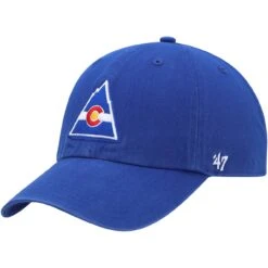 Women's Colorado Rockies '47 Royal Clean Up Adjustable Hat