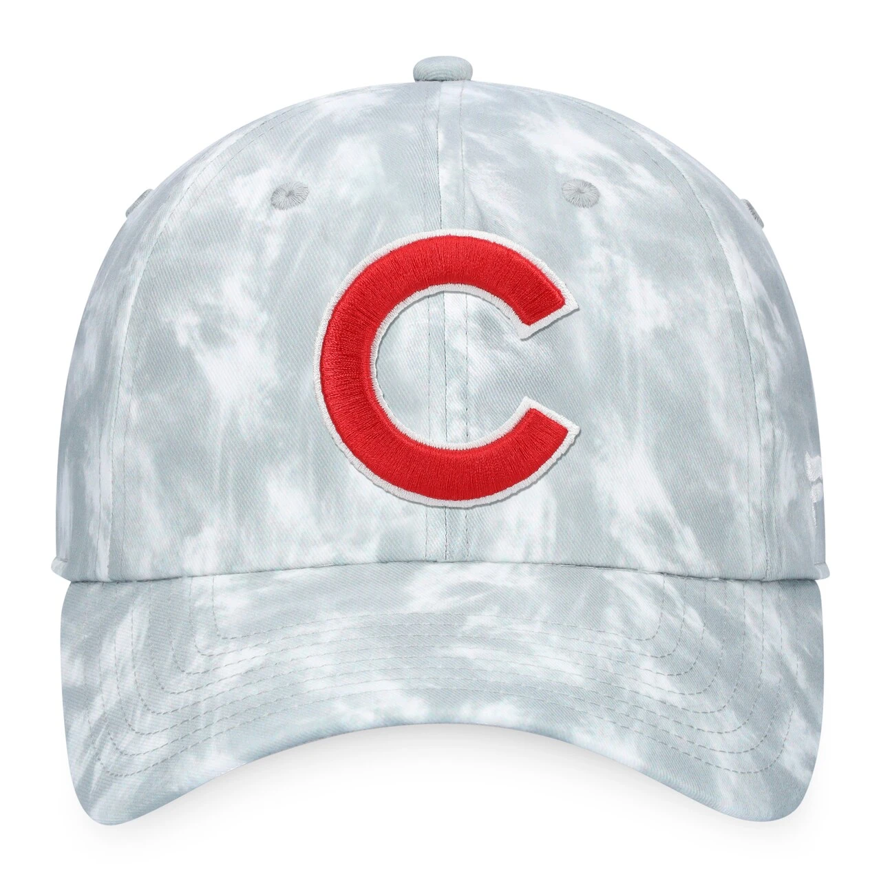 Women's Chicago Cubs Majestic Gray Smoke-Dye Adjustable Hat 2 Women's Chicago Cubs Majestic Gray Smoke-Dye Adjustable Hat - Image 2