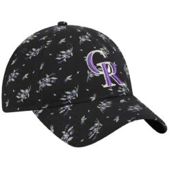 Women's Colorado Rockies New Era Black Bloom 9TWENTY Adjustable Hat -NEW ERA Sales Store womens new era black colorado rockies bloom 9twenty adjustable hat ss5 p 5003525pv 3u jkgzaouvethrtymgrx5xv 8eksus2uchh5xmdgv3et