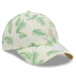 Women's Atlanta Braves New Era Cream Palms 9TWENTY Adjustable Hat -NEW ERA Sales Store womens new era cream atlanta braves palms 9twenty adjustable hat ss5 p 200003531pv 3u ysrlehtdpocf1iari7aov rjnzrp7haaratrlrt9na