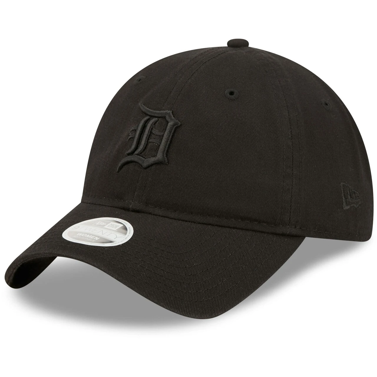 Women's Detroit Tigers New Era Black On Black Core Classic II 9TWENTY Adjustable Hat 1 Women's Detroit Tigers New Era Black On Black Core Classic II 9TWENTY Adjustable Hat