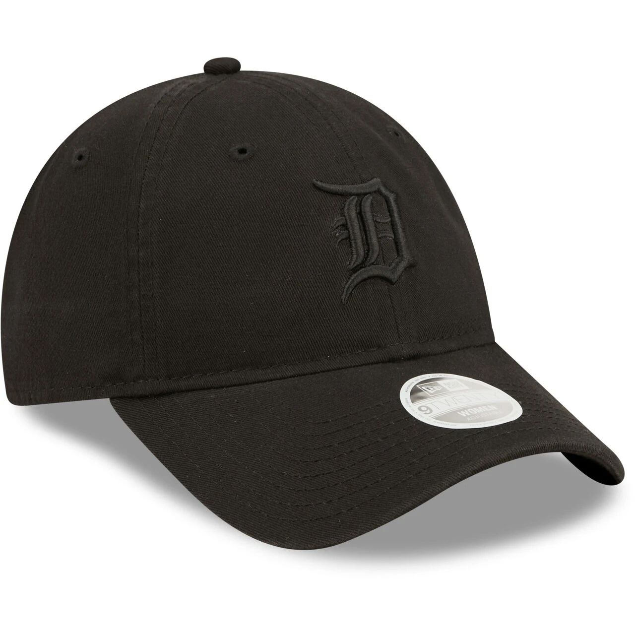 Women's Detroit Tigers New Era Black On Black Core Classic II 9TWENTY Adjustable Hat 3 Women's Detroit Tigers New Era Black On Black Core Classic II 9TWENTY Adjustable Hat - Image 3